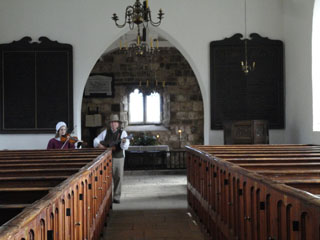 Photo 9  - 2015 St.Helens Church Opening - Looking Along the Nave to the Chancel.